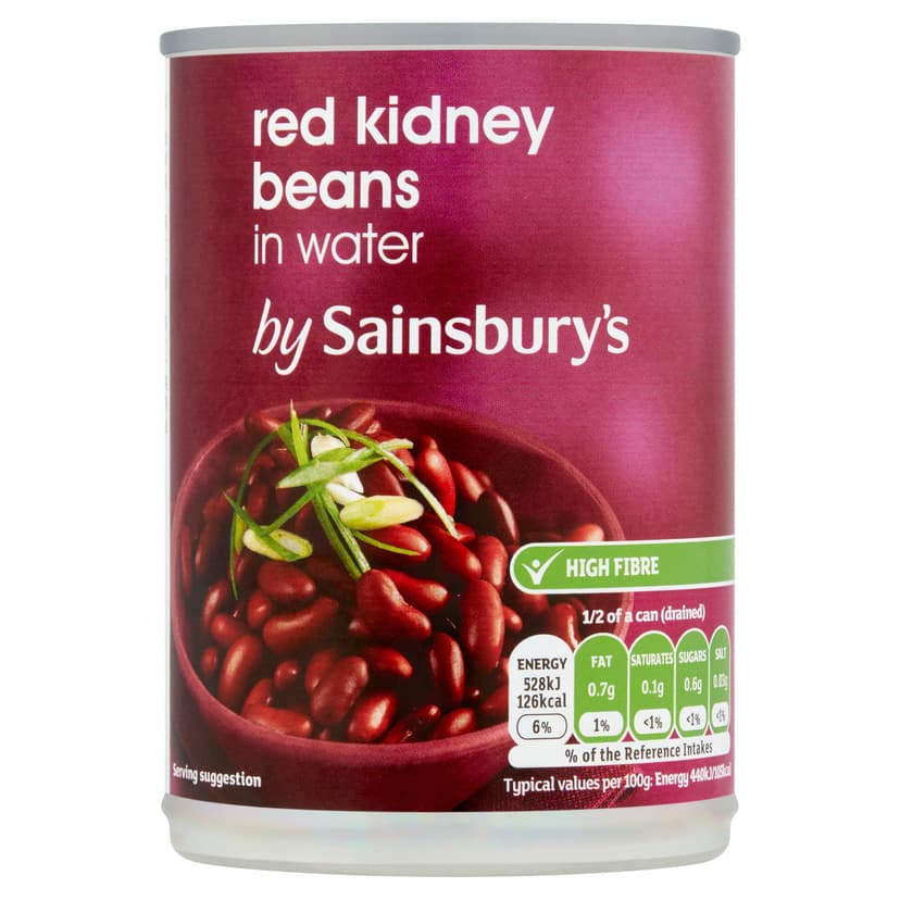 Sainsbury's Red Kidney Beans in Water 400g