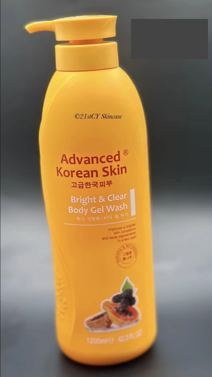 Advanced Korean Body Gel Wash